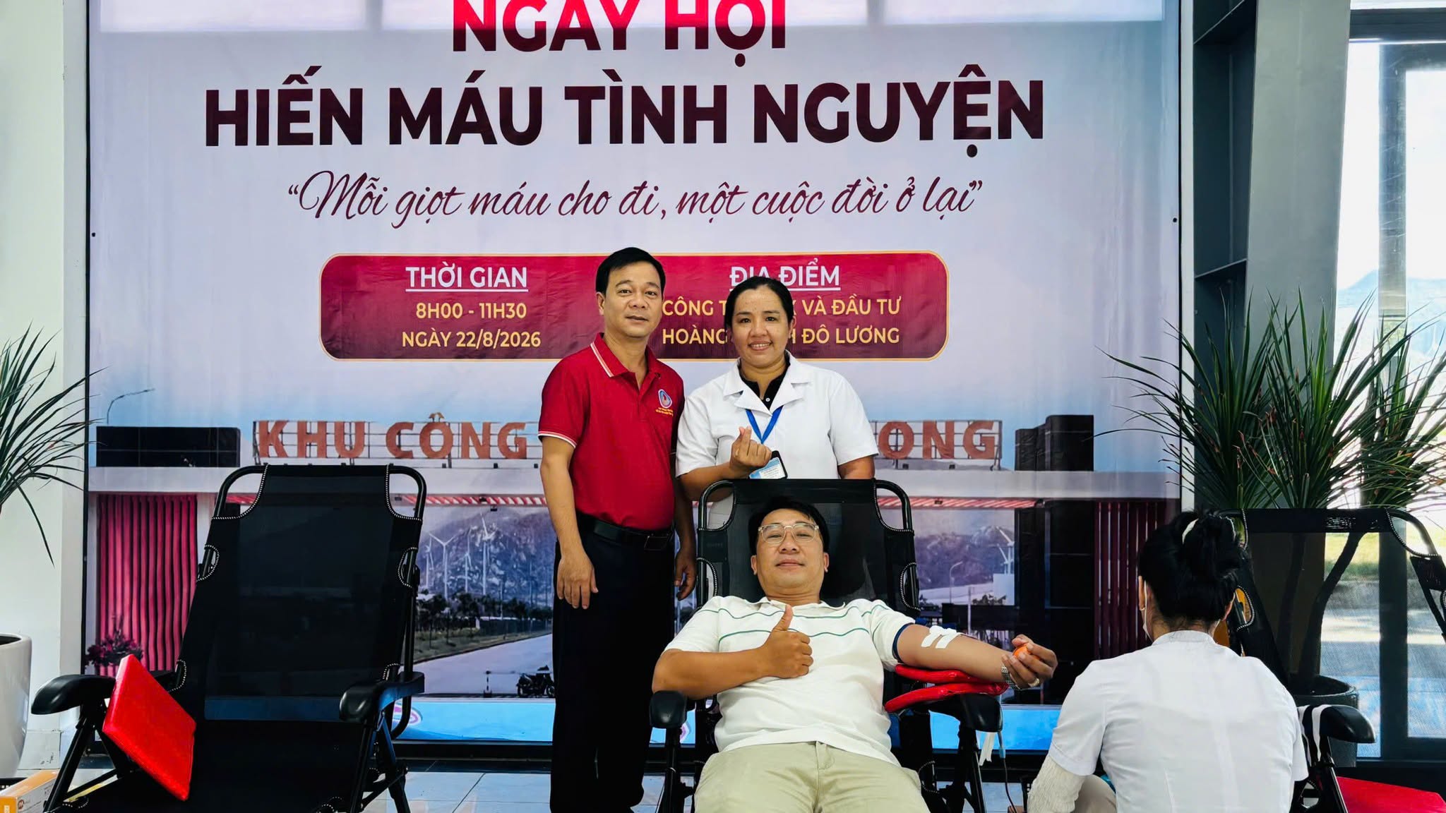 Hơn 200 cán bộ, công nhân viên tham gia ngày hội hiến máu tình nguyện